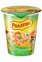 Лапша РОЛЛТОН стакан б/п 70г курица Цезарь 1/24, Роллтон Мин.заказ=24