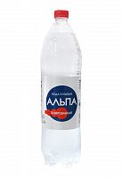 Вода АЛЬПА 1,5л газ 1/6, Смайл Мин.заказ=6