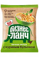 Вермишель БИЗНЕС ЛАНЧ б/п 60г с куриным бульоном 1/100, Кухня без границ  Мин.заказ=100