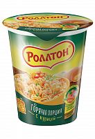 Лапша РОЛЛТОН стакан б/п 70г курица 1/24, Роллтон Мин.заказ=24