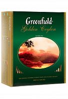Чай ГРИНФИЛД ГОЛДЕН ЦЕЙЛОН черн. пак.2*100 1/9, Орими 0581 Мин.заказ=2