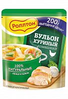 Бульон ДОМАШНИЙ куриный 200г 1/10, Роллтон Мин.заказ=4