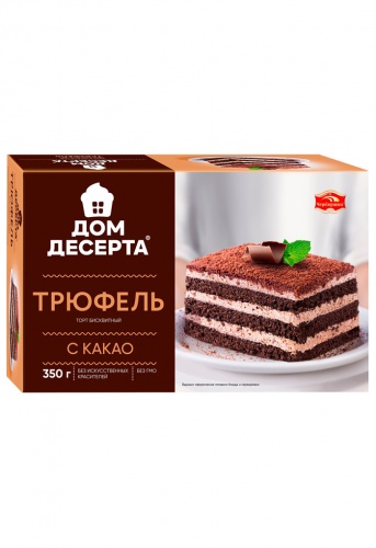 Торт ТРЮФЕЛЬ 350г 1/6, Черемушки