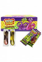 Мармелад CRAZY GUMMY МАРМЕЛАДНАЯ ЗМЕЯ 15г 12бл*36шт Мин.заказ=36