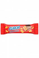 Шоколадный батончик FUROR Soft карамель/арахис 35г 1/21, Яшкино КНК732 Мин.заказ=6