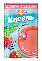 Кисель РУССКИЙ ПРОДУКТ 25г б/п клубника 1/25, Русский продукт АКЦИЯ! Мин.заказ=5