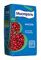 МИСТРАЛЬ фасоль д/супов и гарниров 450г 1/12 Мистраль 