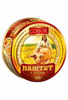 Паштет СОВОК домашний 100г ключ 1/12, Совкон Мин.заказ=2