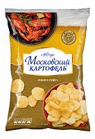 Чипсы МОСКОВСКИЙ КАРТОФЕЛЬ 60г красн.раки 1/12, Русский Продукт Мин.заказ=5