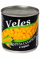 Кукуруза VELES ГОСТ 425г ж/б 1/12 Мин.заказ=2