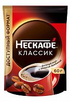 Кофе НЕСКАФЕ КЛАССИК пор. 60г м/у 1/12, Нестле Мин.заказ=2