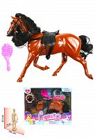 Аксессуары для кукол 29 см лошадь для Софии машет головой звук акс, кор арт.HY824738-22-PH-S