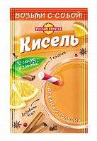 Кисель РУССКИЙ ПРОДУКТ 25г б/п пряный апельсин 1/25, Русский продукт АКЦИЯ! Мин.заказ=5