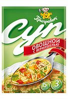 Суп ПРИПРАВЫЧ Овощной с вермишелью 60г 1/14, Проксима (ШШ) АКЦИЯ! Мин.заказ=5